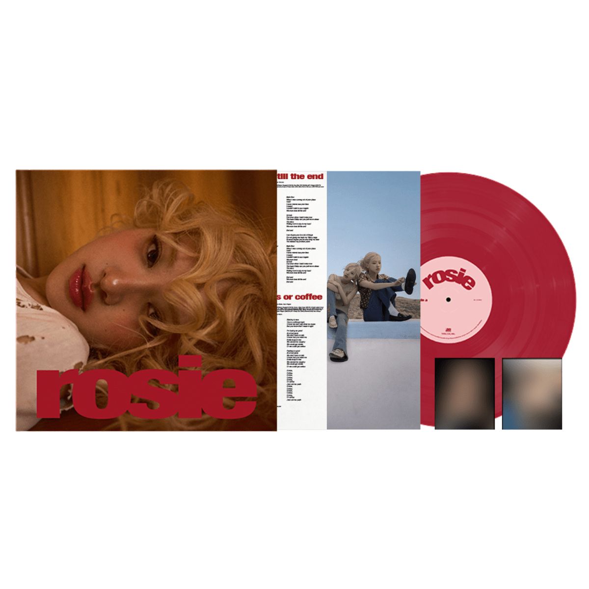 GRUPO LASER DISC - Vinilo Rosé Rosie Apple Red Vinyl 1lp