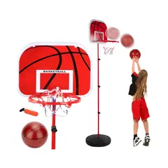 GENERICO - Tablero Armable Basquetbol Con Base 202cm Ajustable Niños
