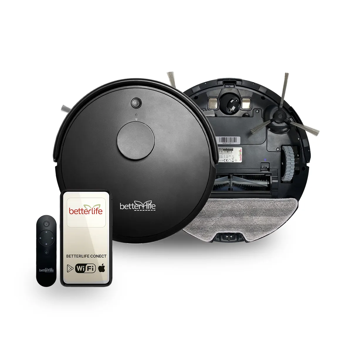 BETTERLIFE - Robot Aspiradora y Trapeadora BLLDS5200