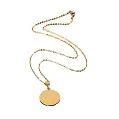 GENERICO - Collar Medalla Dije San Benito Hombre Mujer