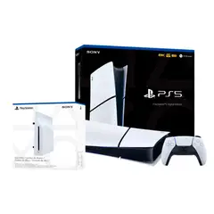 SONY - Consola Playstation 5 Slim Edición Digital + Unidad de disco externa