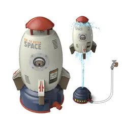 SPACEZAT - Cohete Volador Rociador Agua Juguete Verano