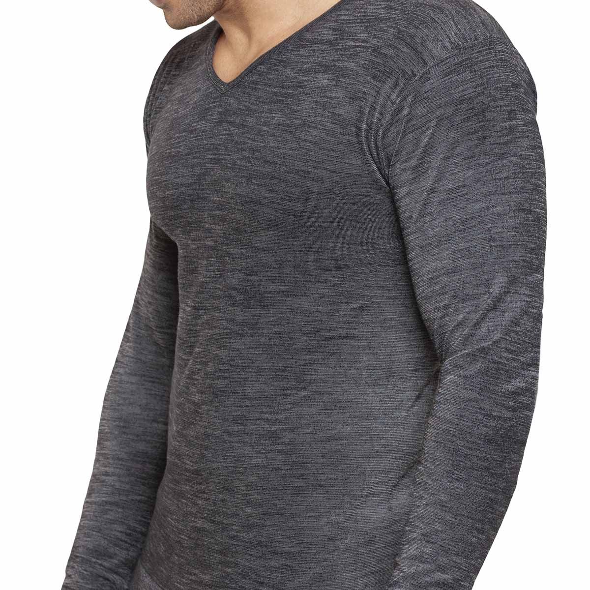 TAIS - Camiseta Primera Capa Cuello V Lana Merino Tais