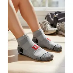 WILSON - Calcetines 5 Pack Hombre No Show Reforzados Mix Talla 40 a 44