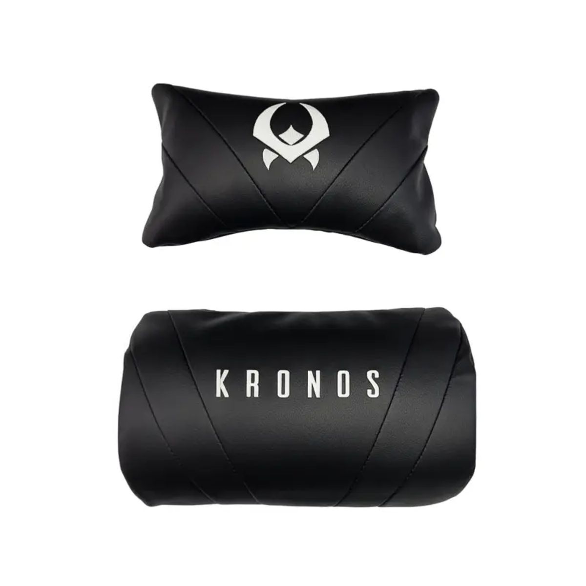 KRONOS - Cojín Soporte Lumbar y Cervical Kronos Silla Gamer Oficina o Auto