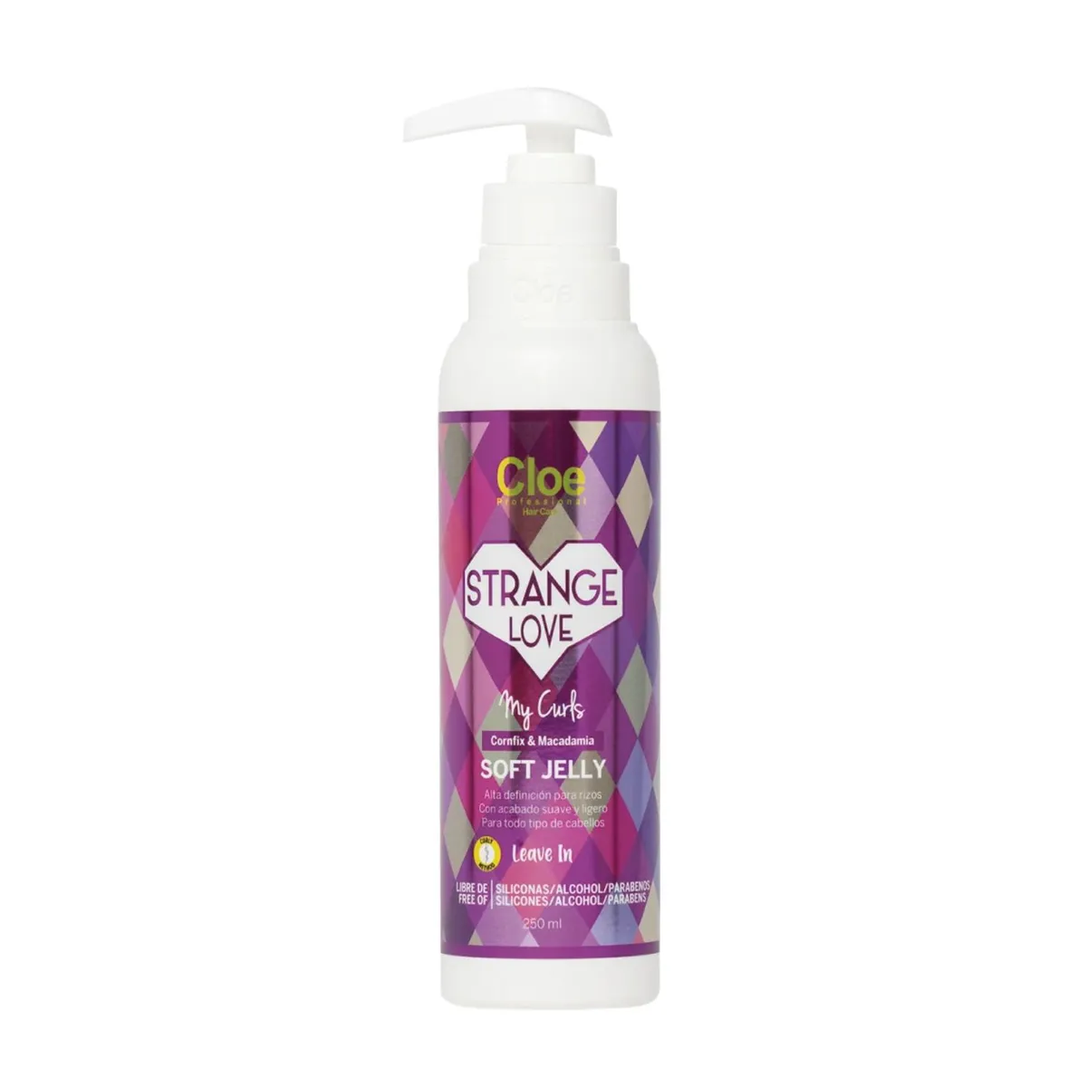 CLOE - Crema De Peinar Cloe Soft Jelly 250ml Hidrata Nutre Brillo Repara Antifrizz Fijación