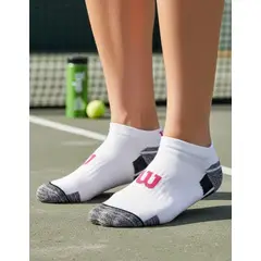 WILSON - Calcetines 5 Pack Mujer No Show Blanco Talla 35 a 39