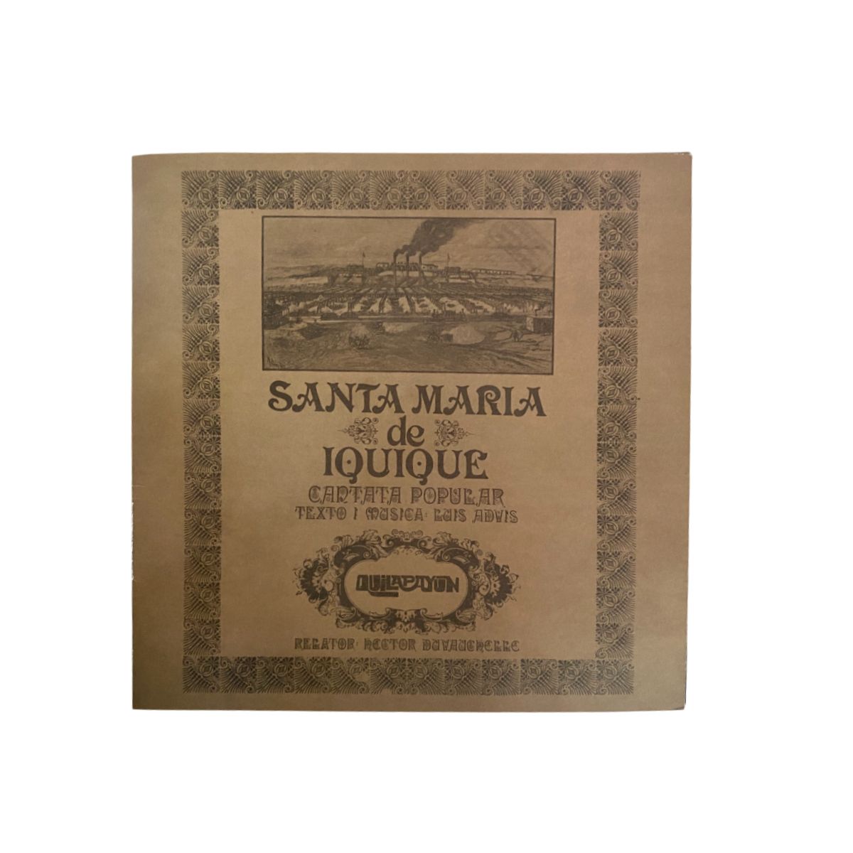 GRUPO LASER DISC - Vinilo Quilapayun/ Cantata Santa Maria de Iquique 2025 1lp