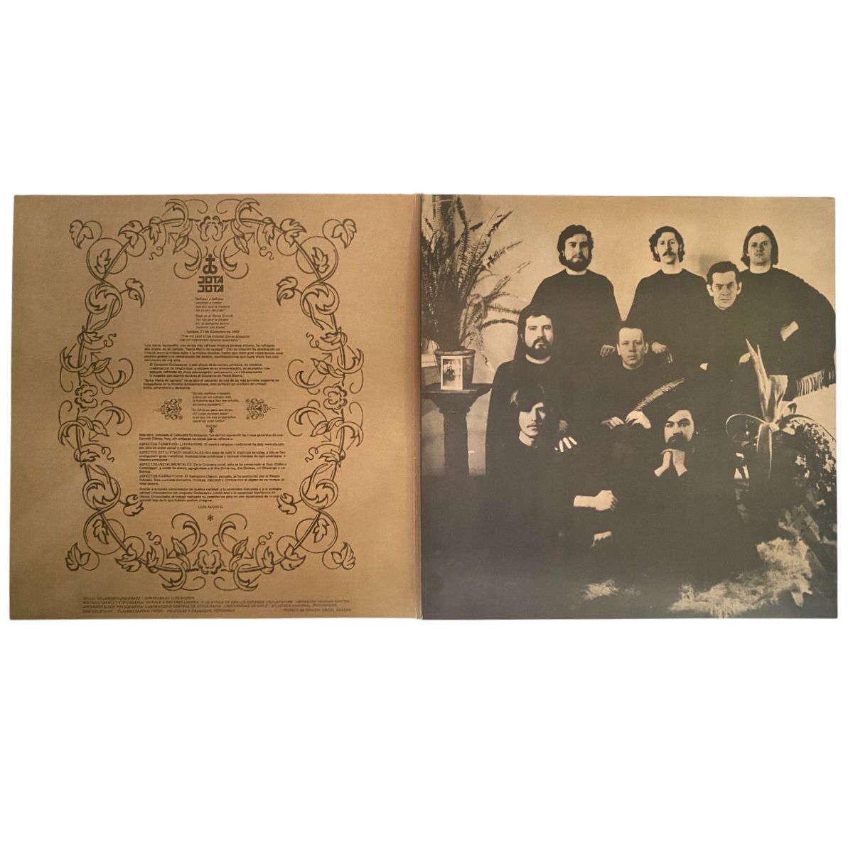 GRUPO LASER DISC - Vinilo Quilapayun/ Cantata Santa Maria de Iquique 2025 1lp