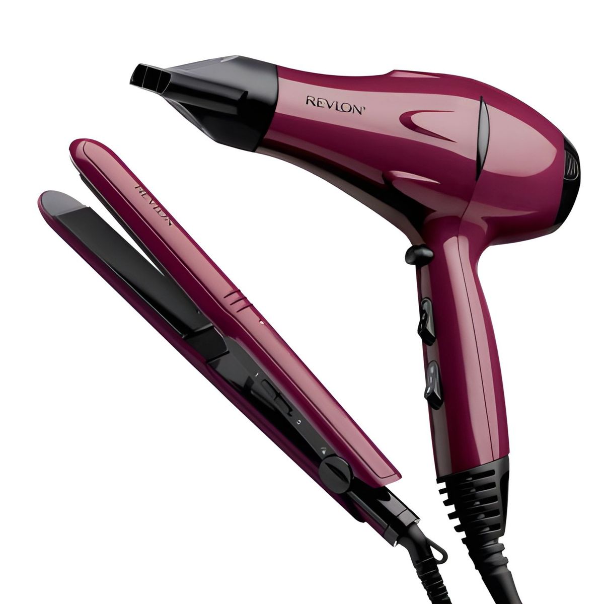 REVLON - Secador + Alisador Cerámico Combo Revlon Viaje - PS