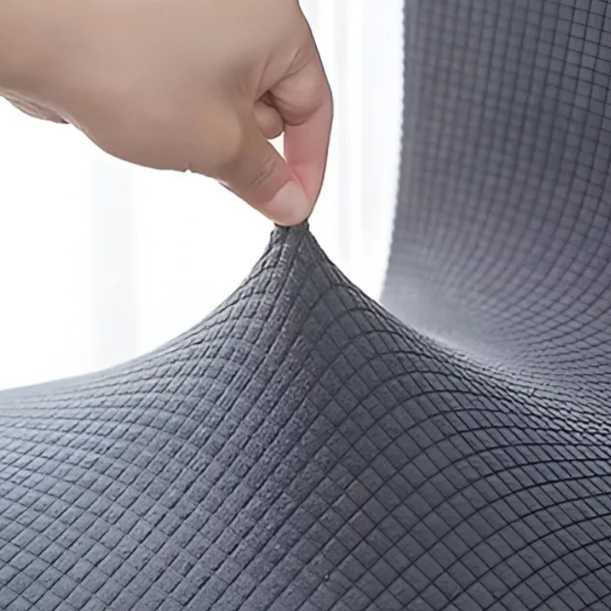 GENERICO - Pack 6 Funda De Silla Para Comedor Tela Gruesa burdeo