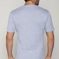 Camiseta Cuello Polo Algodón Gris