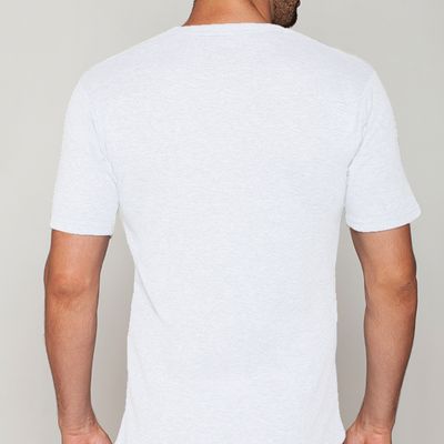 Imagen 2 del producto Camiseta Cuello Polo Algodón Blanco