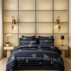 ARMONIA - Sábana Plaza y Media Plazas 800 Hilos Diseño Americano 832B