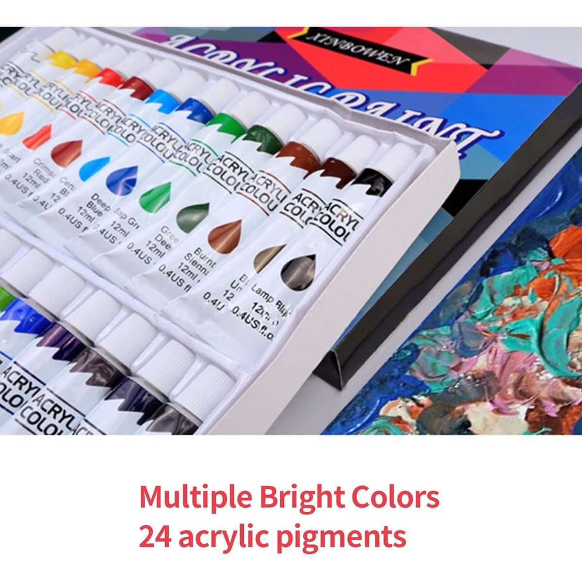 GENERICO - Set De Arte 39 Pzs Para Niños Kit Para Pintar Atril Pintura