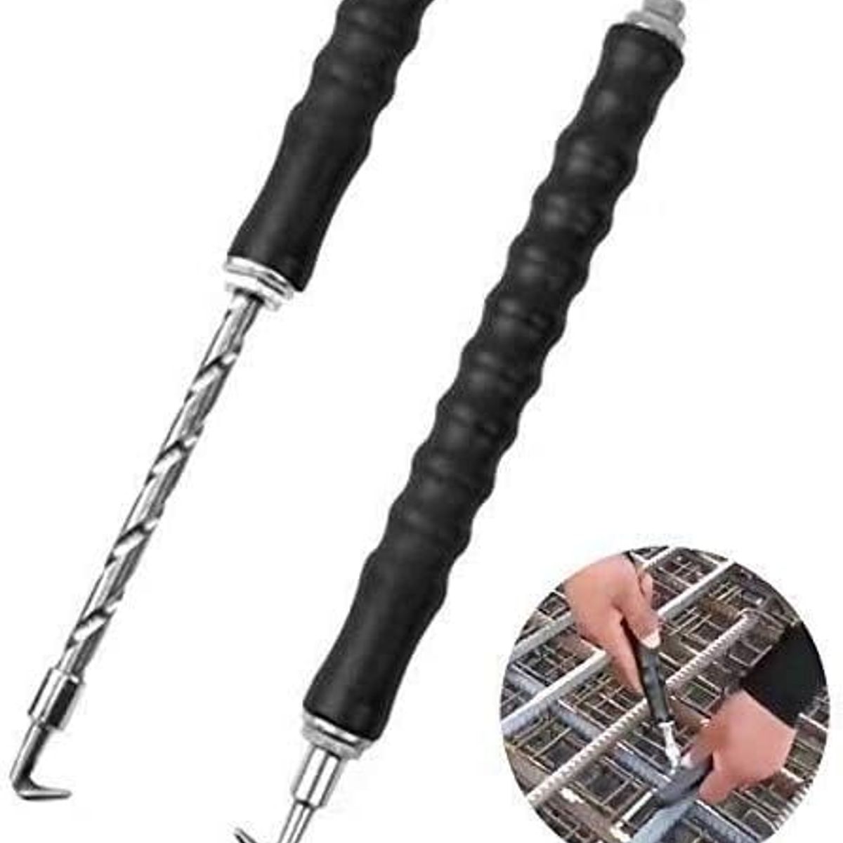 GENERICO - Herramienta Gancho de Amarre giratorio Alicate Enfierrador Recto