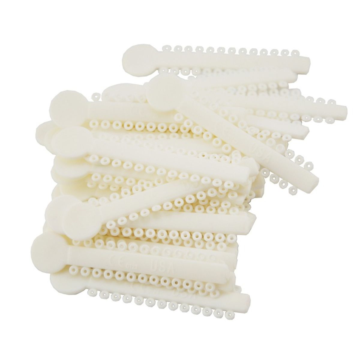 GENERICO - Pack Bandas Ligaduras Elásticos Ortodoncia De Colores