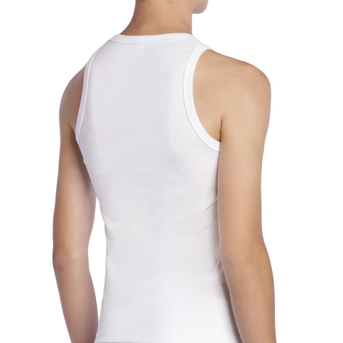TAIS - Camiseta Musculosa Juvenil  Algodón Negro Tais