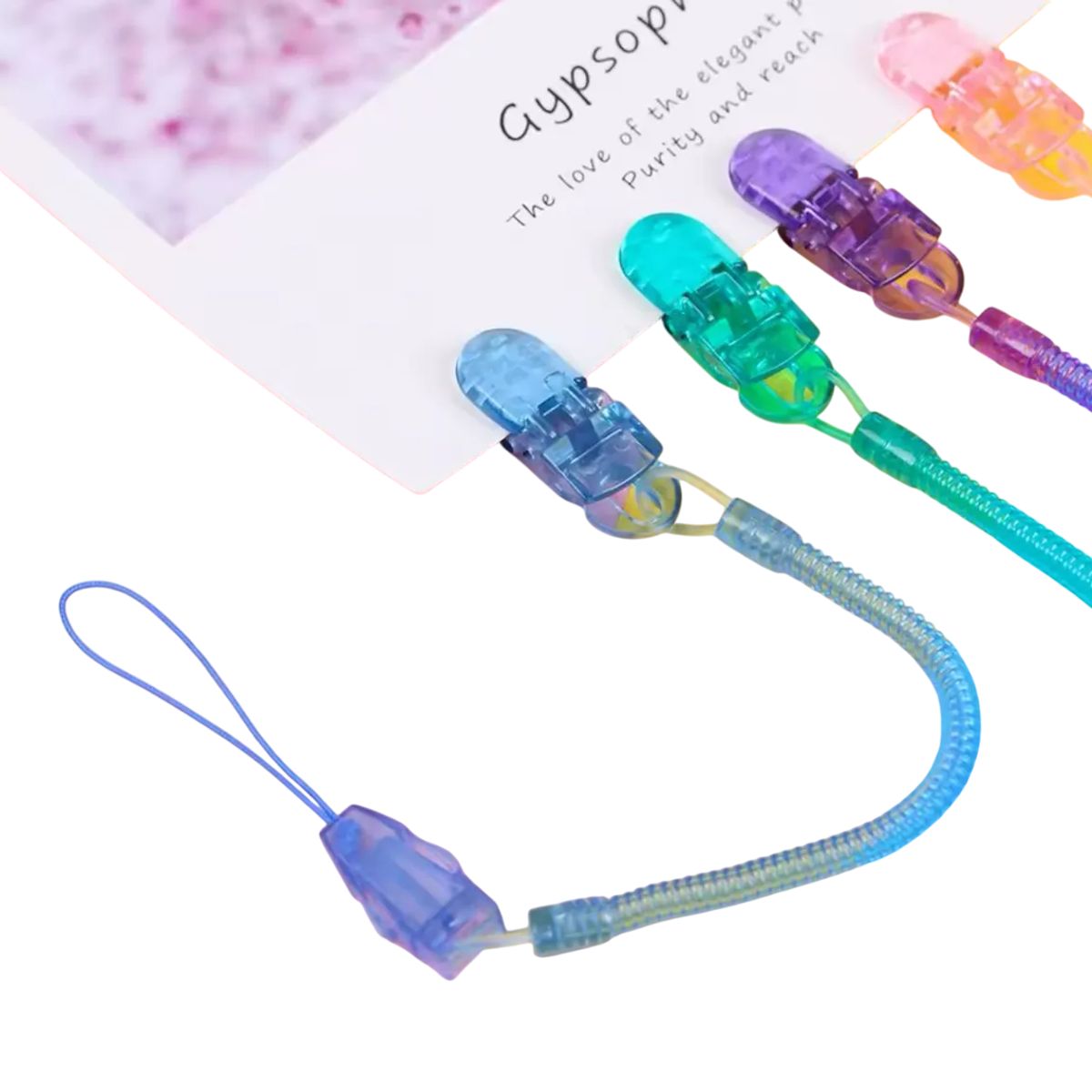 GENERICO - Clip Portachupete Resorte Bebe