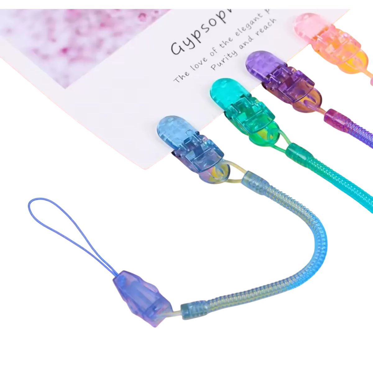 GENERICO - Clip Portachupete Resorte Bebe