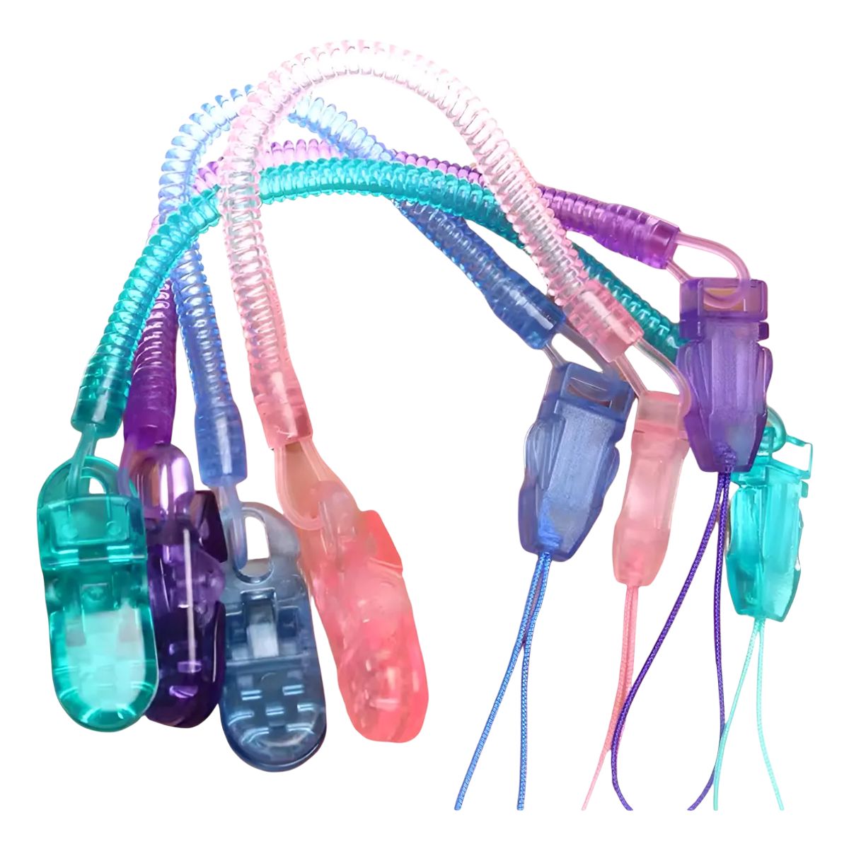 GENERICO - Clip Portachupete Resorte Bebe