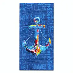 DORAL - Toalla de Playa Estampada Aruba Ancla