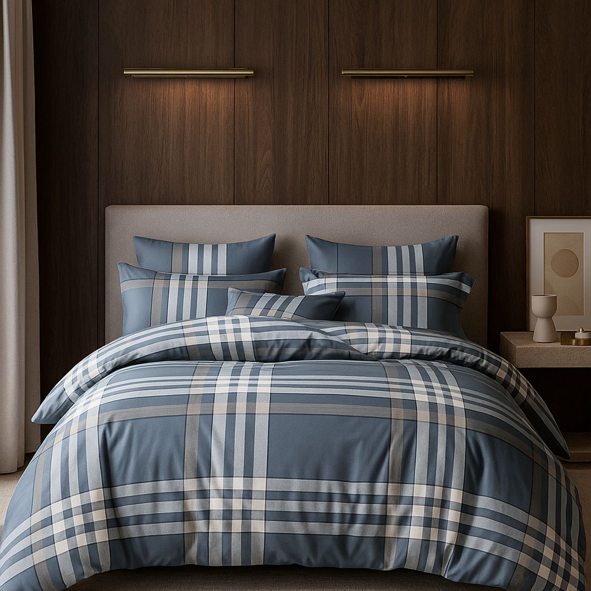 ARMONIA - Sábana King 800 Hilos Diseño Americano 838C 7EF