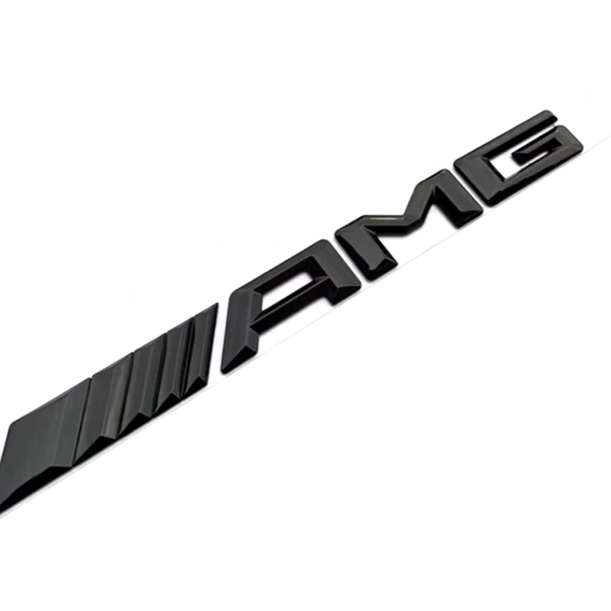 GENERICO - Insignia Emblema para Amg 3d Negro