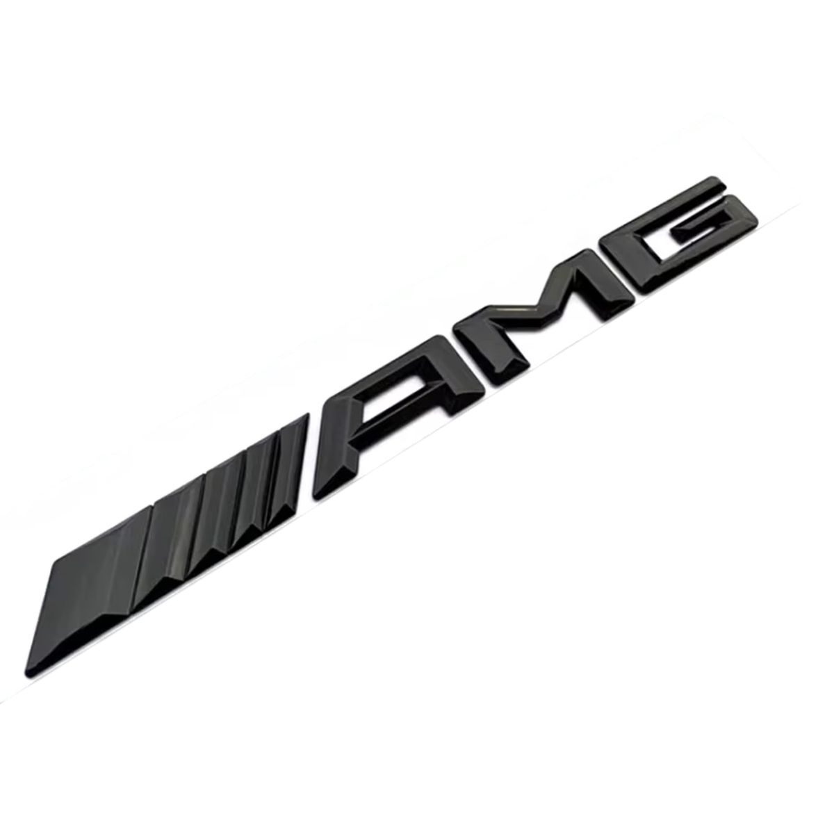 GENERICO - Insignia Emblema para Amg 3d Negro