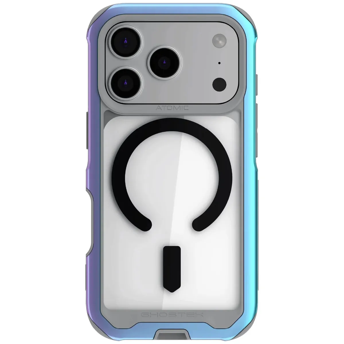 CELLBOX - Carcasa Antigolpe de Aluminio Atomic Slim para iPhone 17 Pro - Prismatic