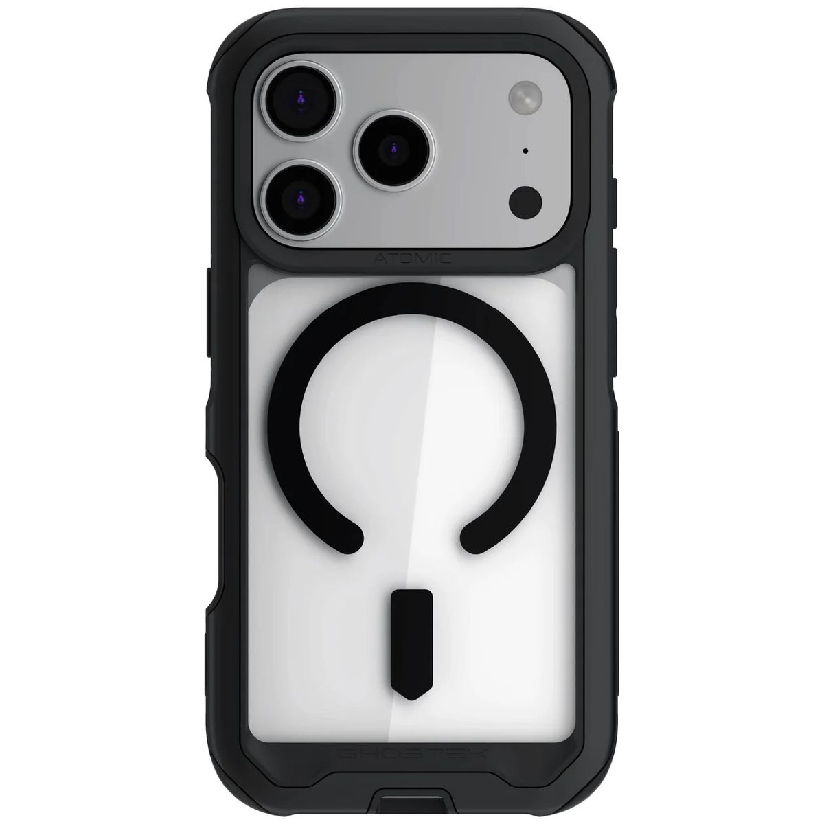 CELLBOX - Carcasa Antigolpe de Aluminio Atomic Slim para iPhone 17 Pro Max - Negro