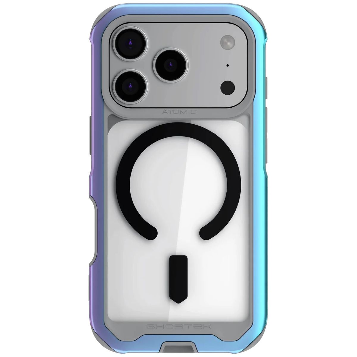 CELLBOX - Carcasa Antigolpe de Aluminio Atomic Slim para iPhone 17 Pro Max - Prismatic