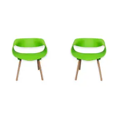 ARTIHOGAR - PACK 2 SITIAL NORDIC COLOR VERDE CLARO