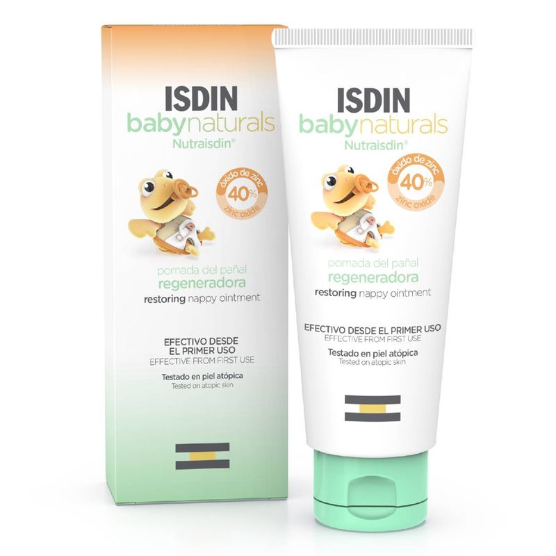 ISDIN - Pomada Regeneradora Pañal Baby Naturals ISDIN bebé ZN40 100ML