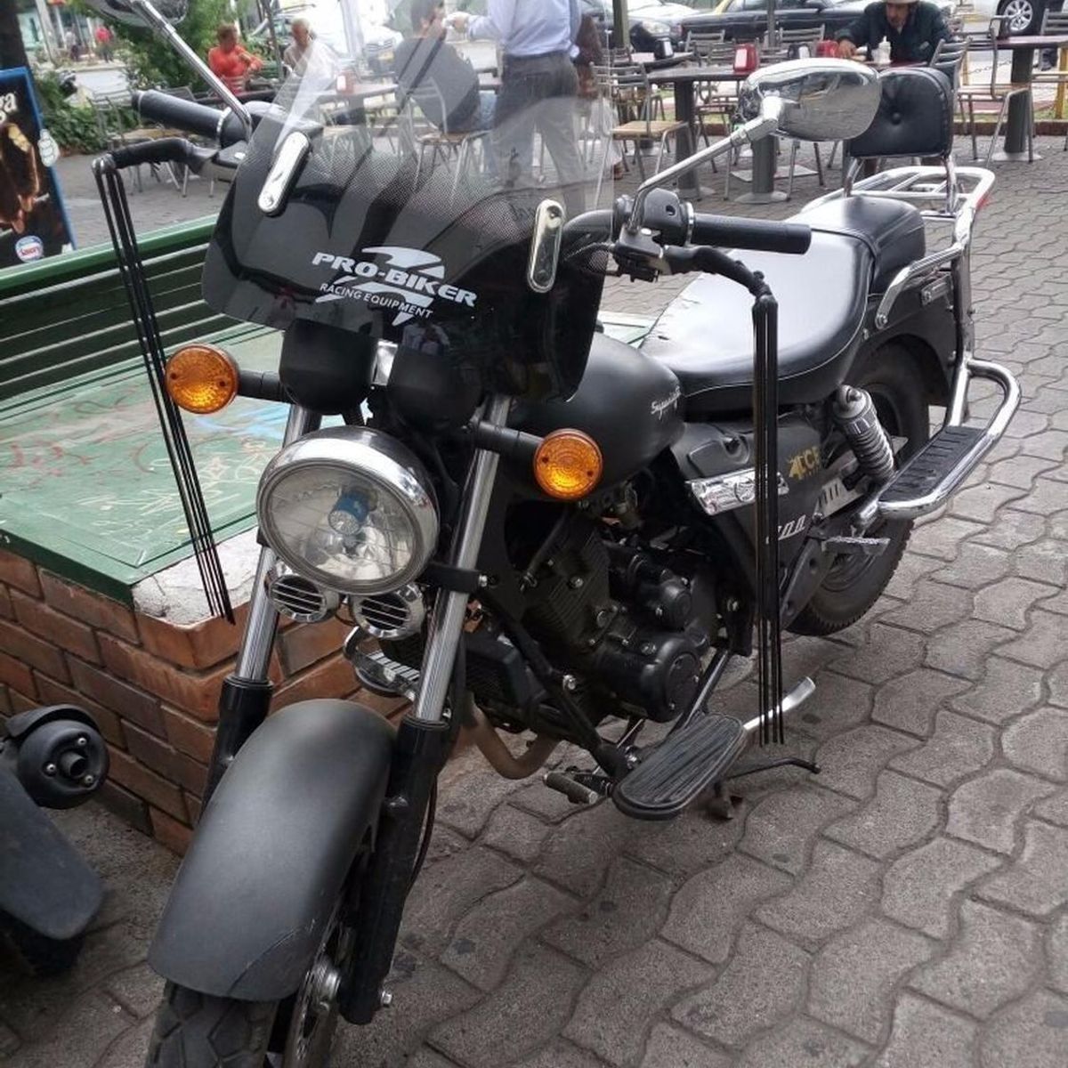 GENERICO - Parabrisas Para Moto / Bicimoto / Vespa / Scooter Universal