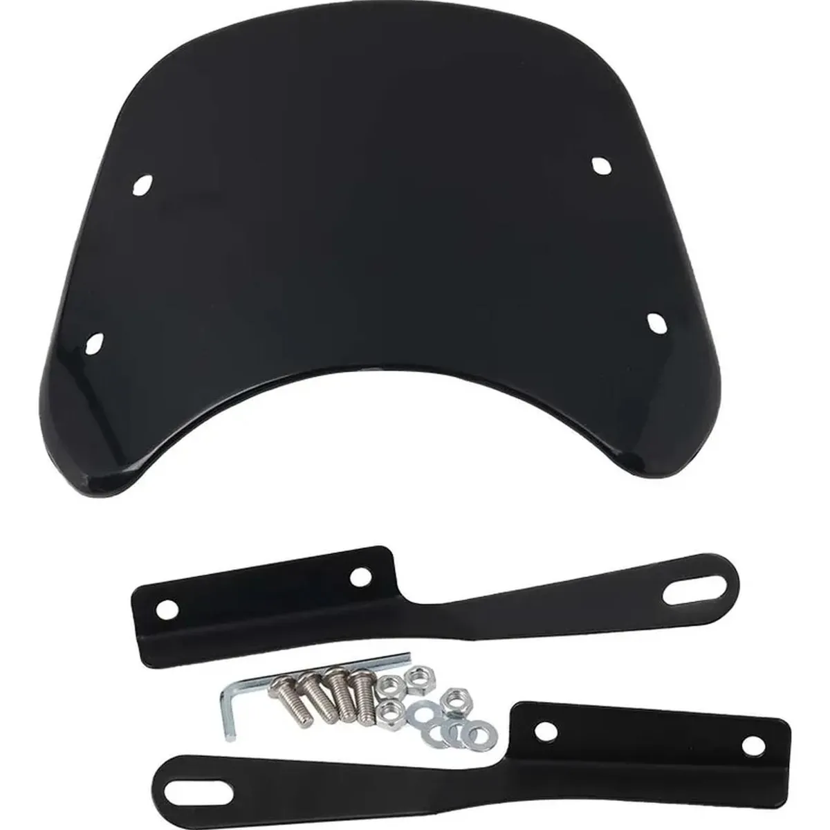 GENERICO - Parabrisas / Burbuja Moto Honda Navi 110 Ahumado Original