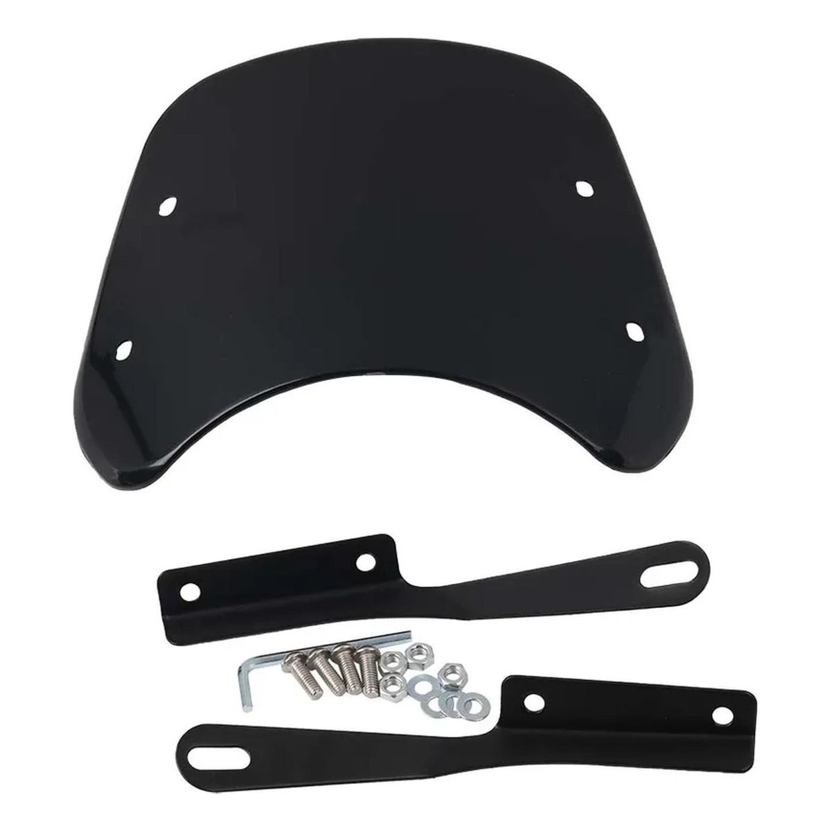 GENERICO - Parabrisas / Burbuja Moto Honda Navi 110 Ahumado Original