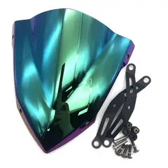 GENERICO - Cúpula / Parabrisas Para Moto Yamaha Mt 03a 2020+ - Negro