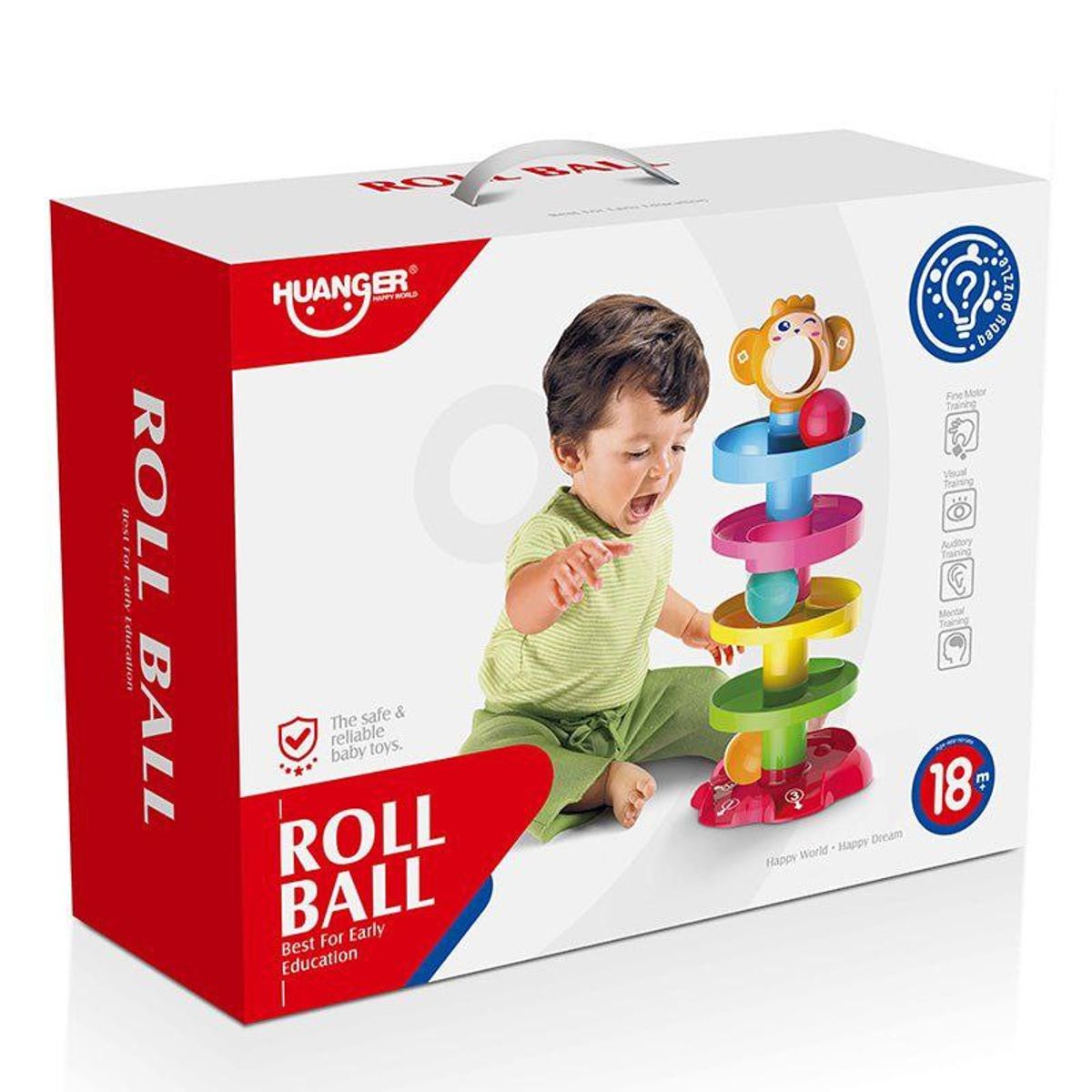 GENERICO - Juego Torre Tobogán De Pelotas Didáctico Para Bebes