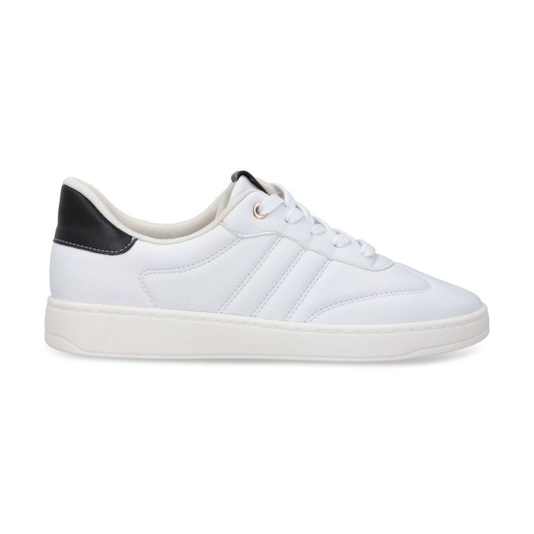 Zapatilla Mujer Blanco/Negro Beta 664