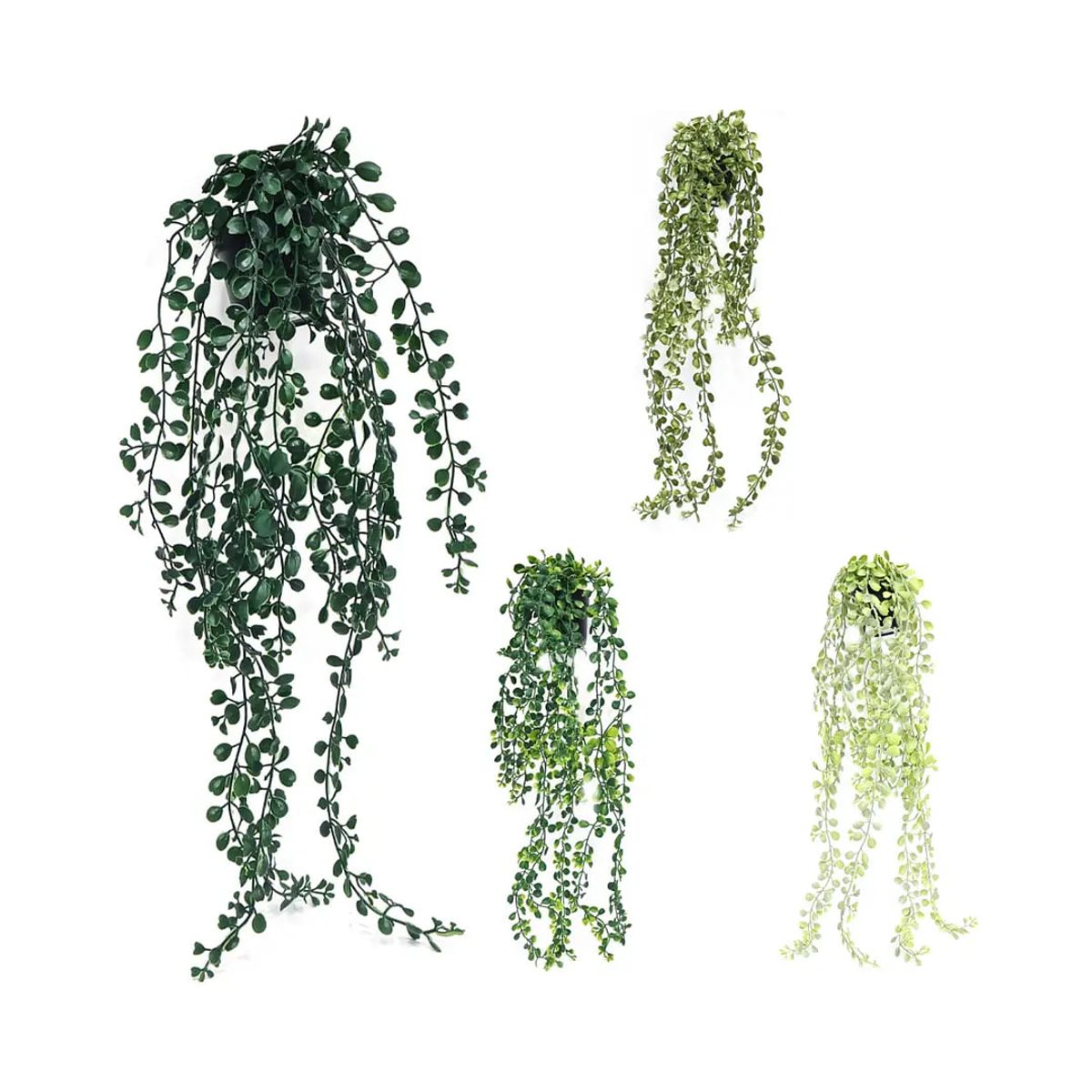 TOPSOC - Planta Colgante Artificial Enredadera 80cm