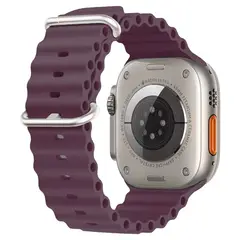 KBOD - Correa de Silicona Sport Para Apple Watch De 42 A 49mm Morado