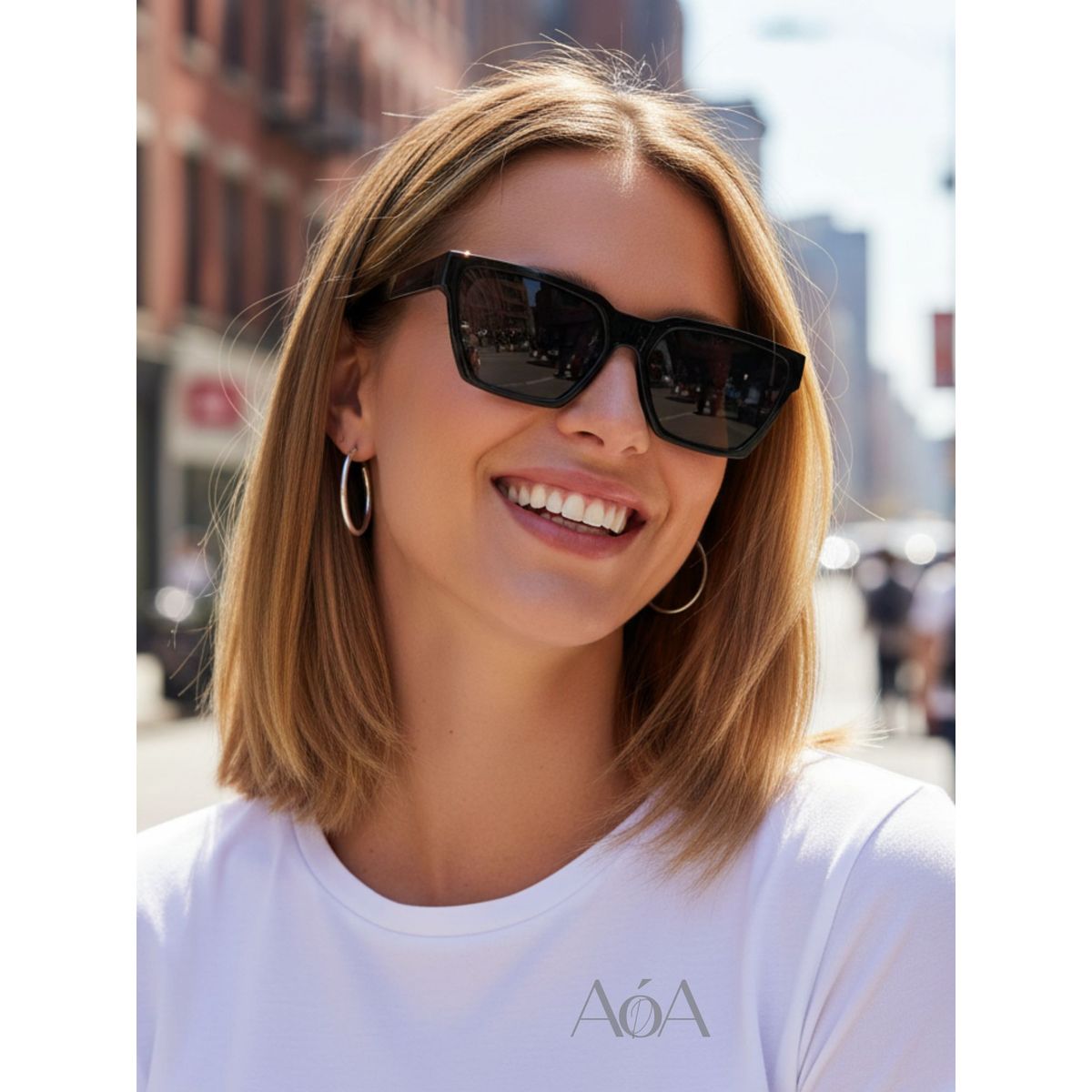ANONIMASTORE - Lentes de sol mujer Capri