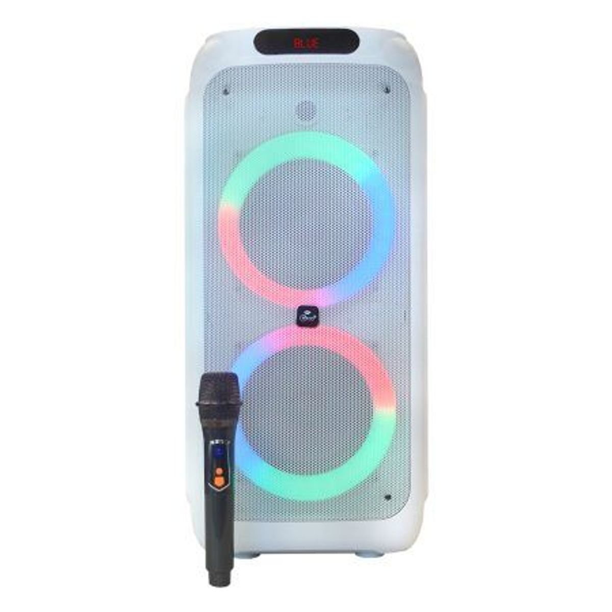 MLAB - Parlante Portátil flaming Poer Bass 10″ White