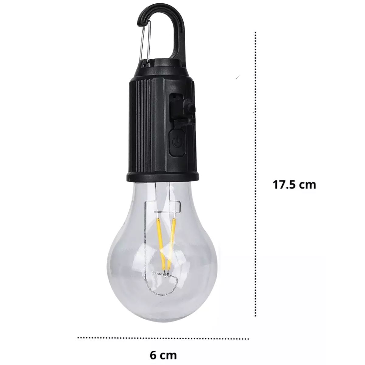 Ampolleta A Pila Para Emergencia O Camping Luz Cálida, marca GENERICO - Foto 2
