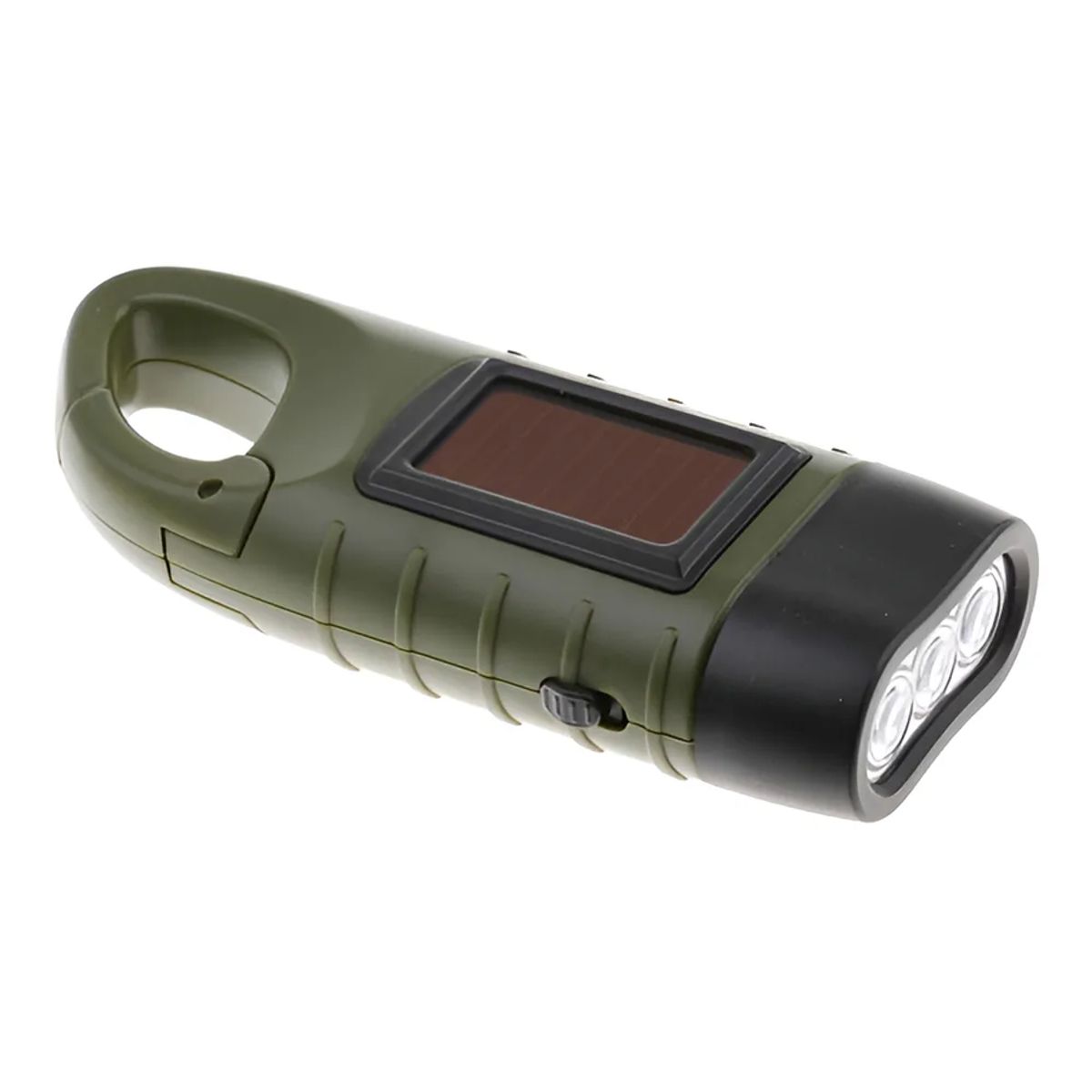 GENERICO - Linterna de emergencia portátil con luz de manivela