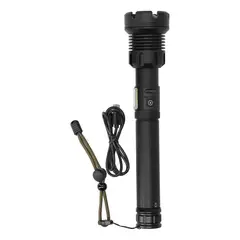 GENERICO - Potente Linterna Con Zoom Led Xhp90 Power Bank 7 Modos Color de la linterna Blanco hielo Color de la luz Blanco