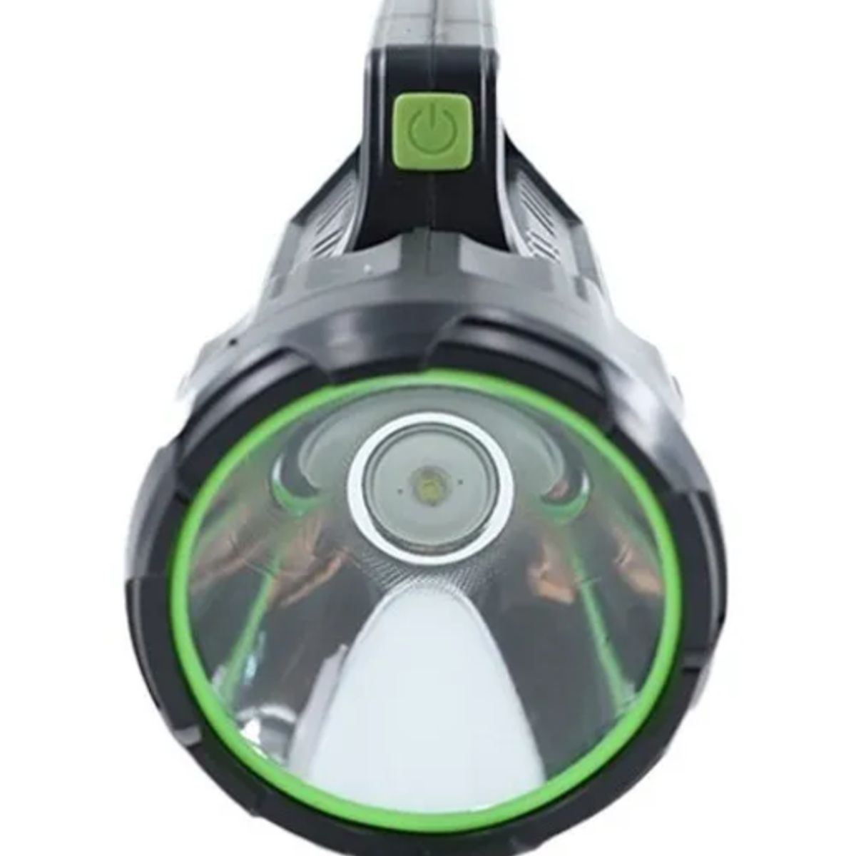 GENERICO - Foco Linterna Led Gigante Alcance 1200 Metros Usb Luz Blanco