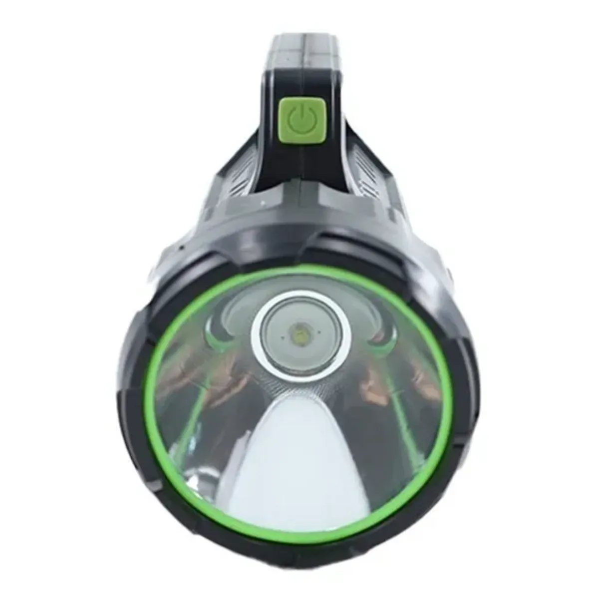 GENERICO - Foco Linterna Led Gigante Alcance 1200 Metros Usb Luz Blanco