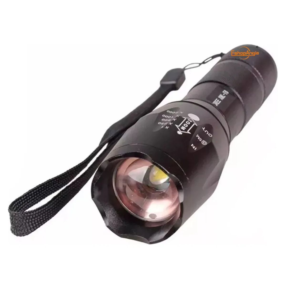 GENERICO - Linterna Táctica Recargable Zoom T6 6000 Lm Eshopangie